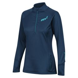 INOV8 VentureLite Mid HZ W – Bluză fleece cu fermoar scurt - Albastru