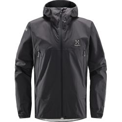 Haglöfs L.I.M Proof Jacket – Geacă impermeabilă ultraușoară - Gri închis Magnetite