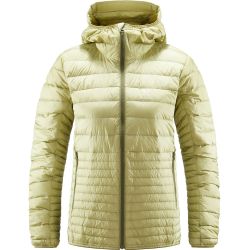 Haglöfs Micro Nordic Down Hood W – Geacă din puf cu glugă - Verde deschis