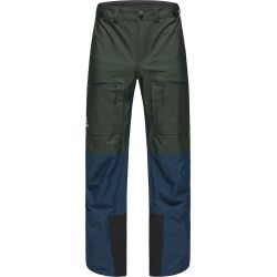 Haglöfs Vassi Touring GTX Pant – Pantaloni GORE-TEX pentru tură de schi - Verde/albastru