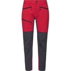 Haglöfs Rugged Flex Pant W – Pantaloni softshell outdoor - Roșu/gri