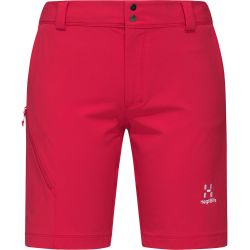 Haglöfs Morän Shorts W – Pantaloni scurți softshell outdoor - Roșu