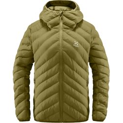 Haglöfs Särna Mimic Hood W – Geacă izolată Mimic cu glugă - Verde Olive Green
