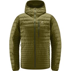 Haglöfs Micro Nordic Down Hood – Geacă din puf cu glugă - Verde Olive Green