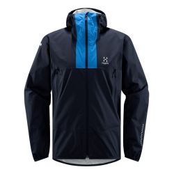 Haglöfs L.I.M Proof Jacket – Geacă impermeabilă ultraușoară - Albastru Tarn Blue/Nordic Blue