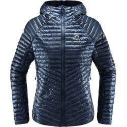 Haglöfs L.I.M Mimic Hood W – Geacă izolată ultraușoară Mimic cu glugă - Albastru închis Tarn Blue