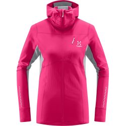 Haglöfs L.I.M Mid Comp Hood W – Hanorac tehnic - Roz