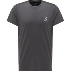 Haglöfs L.I.M Tech Tee – Tricou tehnic ultraușor - Gri închis Magnetite