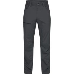Haglöfs Lite Standard Pant – Pantaloni outdoor ușori de vară - Gri închis Magnetite