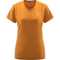 Haglöfs L.I.M Tech Tee W – Tricou tehnic ultraușor - Galben Desert Yellow