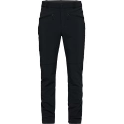 Haglöfs Chilly Softshell Pant – Pantaloni softshell de iarnă - Negru True Black