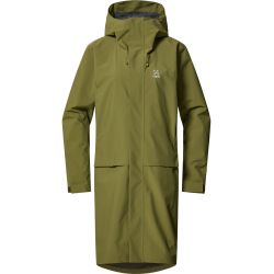 Haglöfs Aria Proof Parka W – Parka impermeabilă - Verde Olive Green