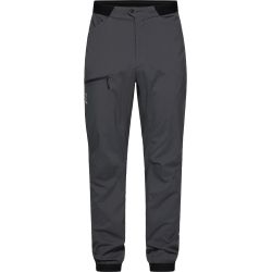 Haglöfs L.I.M Fuse Pant – Pantaloni ultraușori cu uscare rapidă - Gri închis Magnetite