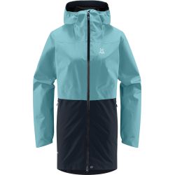 Haglöfs Wilda GTX Parka W – Parka GORE-TEX - Albastru Frost blue/Tarn blue