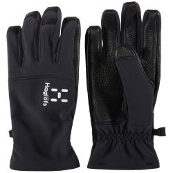 Haglöfs Touring Glove – Mănuși din piele pentru tură - Negru True Black