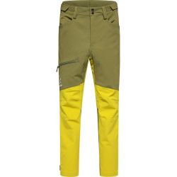 Haglöfs Rugged Pant Junior – Pantaloni outdoor pentru copii - Verde Olive green/Aurora