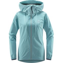Haglöfs Discover Touring Jacket W – Geacă softshell pentru tură de schi - Albastru deschis Frost Blue