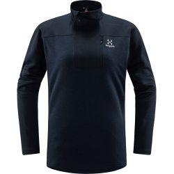 Haglöfs ROC Flash Mid Halfzip W – Bluză tehnică de cățărare cu fermoar scurt - Albastru închis Tarn Blue