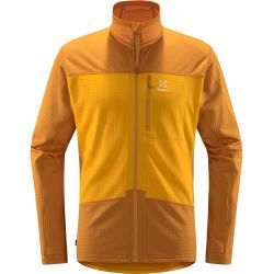 Haglöfs ROC Spitz Mid Jacket – Geacă strat intermediar tehnic - Galben Sunny Yellow/Desert Yellow