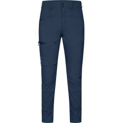 Haglöfs Lite Slim Pant W – Pantaloni outdoor ușori de vară - Albastru închis Tarn Blue