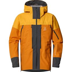 Haglöfs L.I.M Touring PROOF Jacket – Geacă impermeabilă pentru tură de schi - Galben Sunny Yellow/Desert Yellow