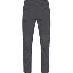 Haglöfs Lite Slim Pant – Pantaloni de drumeție ușori - Gri închis