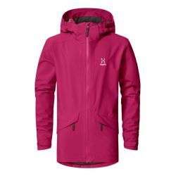 Haglöfs Husk Jacket Junior – Geacă impermeabilă pentru copii - Roz