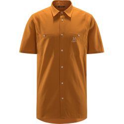 Haglöfs Curious Hemp SS Shirt – Cămașă cu mânecă scurtă din bumbac organic și cânepă - Galben Desert Yellow