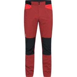 Haglöfs ROC Spitz Pant – Pantaloni de cățărare - Roșu Corrosion/Zenith Red