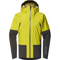 Haglöfs L.I.M Hybrid Touring Hood – Geacă hibridă pentru tură de schi - Verde Aurora/Magnetite
