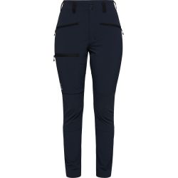 Haglöfs Mid Slim Pant W – Pantaloni softshell outdoor - Albastru închis Tarn blue/True black