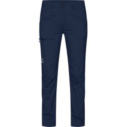 Haglöfs Lite Standard Pant W – Pantaloni outdoor ușori de vară - Albastru închis Tarn Blue