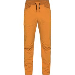 Haglöfs ROC Lite Slim Pant – Pantaloni de cățărare ușori - Galben Desert Yellow/Golden Brown