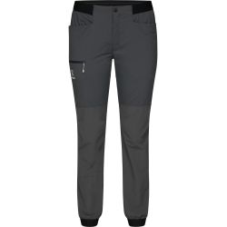 Haglöfs L.I.M Rugged Pant W – Pantaloni outdoor ușori - Gri închis Magnetite
