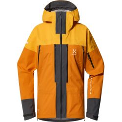 Haglöfs L.I.M Touring PROOF Jacket W – Geacă impermeabilă pentru tură de schi - Galben Sunny Yellow/Desert Yellow