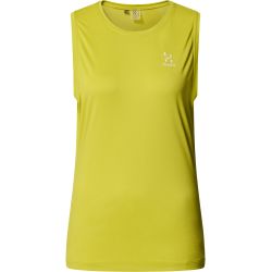Haglöfs L.I.M Tempo Trail Tank W – Maiou de alergare trail - Verde Aurora