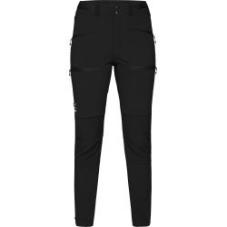 Haglöfs Rugged Slim Pant W – Pantaloni softshell outdoor - Negru True Black