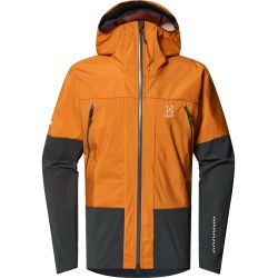 Haglöfs L.I.M Hybrid Touring Hood – Geacă hibridă pentru tură de schi - Galben Desert Yellow/Magnetite