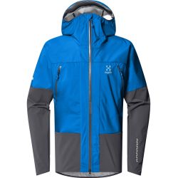 Haglöfs L.I.M Hybrid Touring Hood – Geacă hibridă pentru tură de schi - Albastru Electric Blue/Tarn Blue