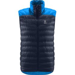 Haglöfs L.I.M Down Vest – Vestă din puf ușoară - Albastru închis Tarn Blue/Nordic Blue