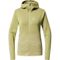 Haglöfs Lark Mid Hood W – Hanorac outdoor - Verde deschis