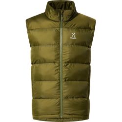 Haglöfs Puffy Mimic Vest – Vestă izolată Mimic - Verde închis Olive Green