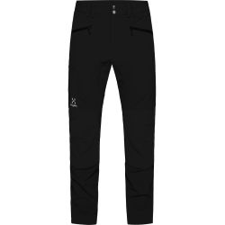 Haglöfs Rugged Slim Pant – Pantaloni softshell outdoor - Negru True Black