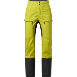 Haglöfs L.I.M Hybrid Touring Pant W – Pantaloni hibrizi pentru tură de schi - Verde Aurora/Magnetite
