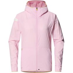 Haglöfs L.I.M Tempo Trail Jacket W – Geacă de alergare trail ușoară - Roz Fresh Pink