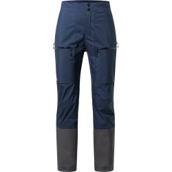 Haglöfs L.I.M Hybrid Touring Pant W – Pantaloni hibrizi pentru tură de schi - Albastru închis Tarn Blue