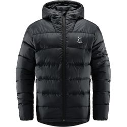Haglöfs Bield Down Hood – Geacă din puf cu glugă - Negru True Black