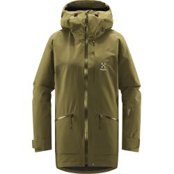 Haglöfs Lumi Insulated Parka W – Parka izolată impermeabilă - Verde Olive Green