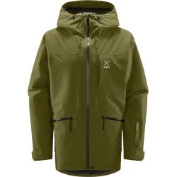 Haglöfs Lumi Insulated Jacket – Geacă izolată impermeabilă - Verde Olive Green