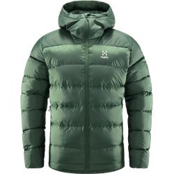 Haglöfs Bield Down Hood – Geacă din puf cu glugă - Verde închis Fjell Green